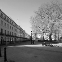 Buy canvas prints of Fitzroy Square by David French