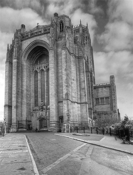 Liverpool Anglican Cathedral Picture Board by David French
