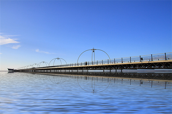 Southport Pier Picture Board by David French