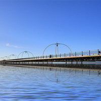 Buy canvas prints of Southport Pier by David French