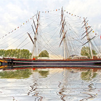 Buy canvas prints of Cutty Sark Greenwich by David French