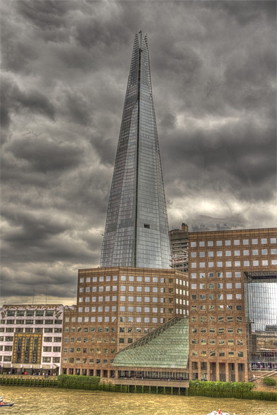 The Shard Skyscraper Picture Board by David French
