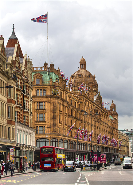 Harrods of Knightsbridge Picture Board by David French