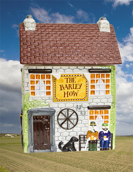 Barley Mow House Picture Board by David French