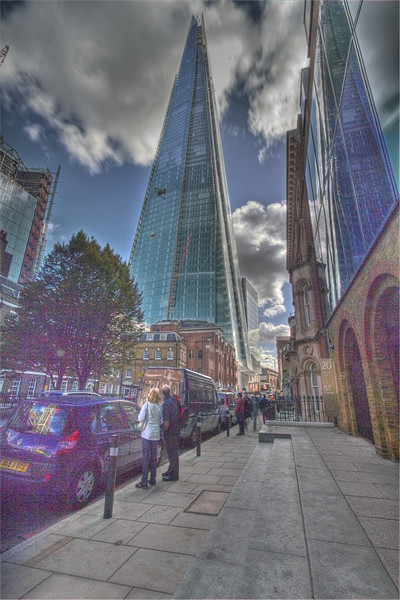 The Shard high rise Picture Board by David French
