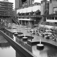 Buy canvas prints of The Barbican Centre by David French