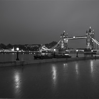 Buy canvas prints of Tower of London and Tower Bridge by David French