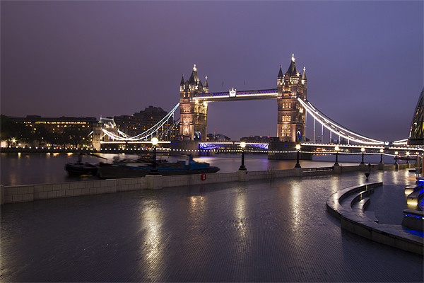 Tower Bridge London Picture Board by David French