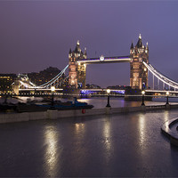 Buy canvas prints of Tower Bridge London by David French