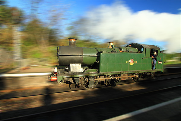 Steam Railway Picture Board by David French