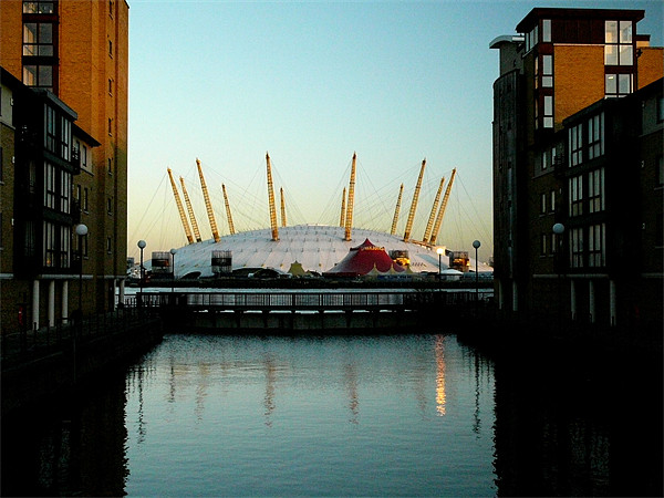 O2 Dome North Greenwich London Picture Board by David French