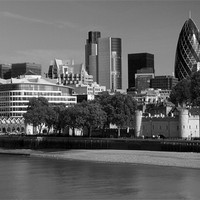 Buy canvas prints of City of London by David French