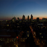 Buy canvas prints of 2013 City of London Skyline by David French