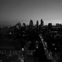 Buy canvas prints of 2013 City of London Skyline by David French