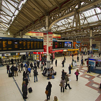 Buy canvas prints of Victoria railway station London by David French