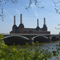 Buy canvas prints of Battersea Power Station by David French