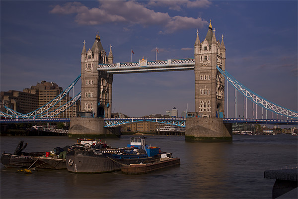 Tower Thames Bridge Picture Board by David French