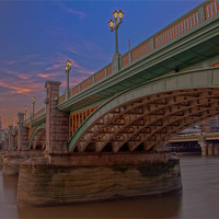 Buy canvas prints of London Thames Bridges by David French