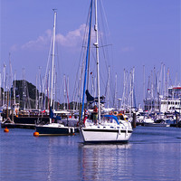 Buy canvas prints of Lymington Hampshire by David French