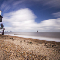 Buy canvas prints of Dovercourt Essex Lighthouse by David French