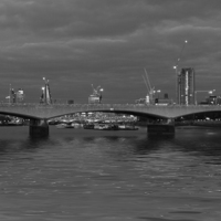 Buy canvas prints of Waterloo  Bridge St Pauls London by David French