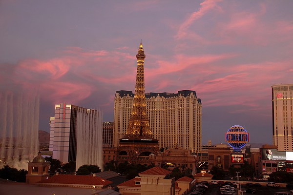 Bellagio Casino Las Vegas Picture Board by David French
