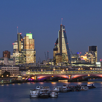 Buy canvas prints of City of London Skyline by David French