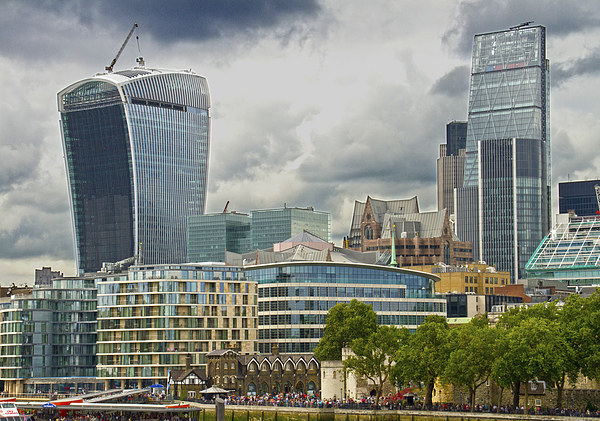The City of London skyline   Picture Board by David French