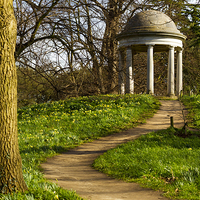 Buy canvas prints of A Folly in Kew by David French