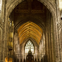 Buy canvas prints of Chester Cathedral by David French