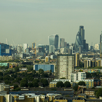 Buy canvas prints of London skyline by David French