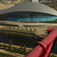 Buy canvas prints of Aquatic Centre Olympic Park by David French