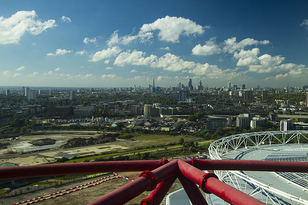  City of London skyline  panarama Picture Board by David French