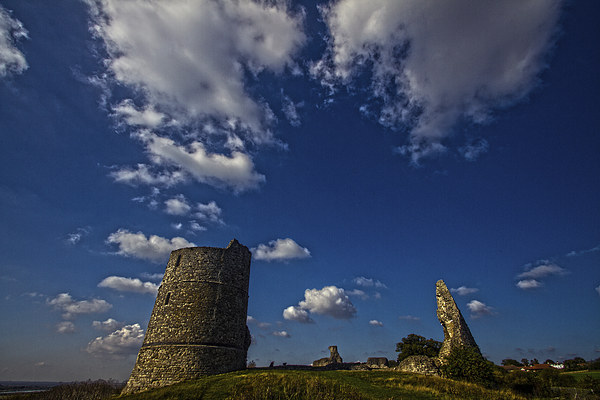 Hadleigh Castle Essex Picture Board by David French