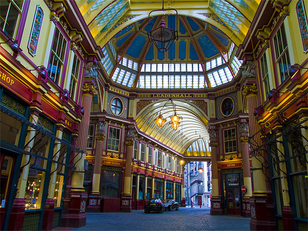 Leadenhall Market Picture Board by David French