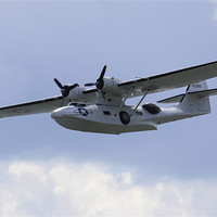 Buy canvas prints of Catalina Flying Boat by David French
