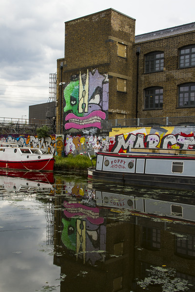 River Lea at Hackney Wick Picture Board by David French