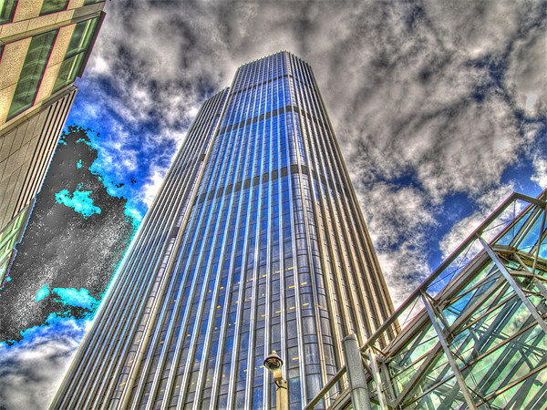 Natwest Tower HDR Picture Board by David French