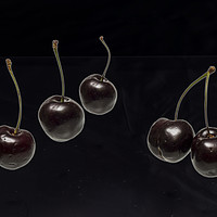 Buy canvas prints of Fresh Cherries by David French