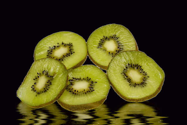 Fresh Kiwi fruits Picture Board by David French
