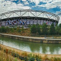 Buy canvas prints of London Stadium by David French