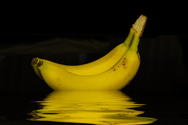 Ripe Yellow Bananas Picture Board by David French