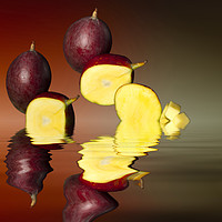 Buy canvas prints of Fresh ripe mango fruits by David French