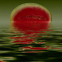Buy canvas prints of Water Melon by David French