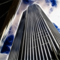Buy canvas prints of Tower 42 fractal version by David French
