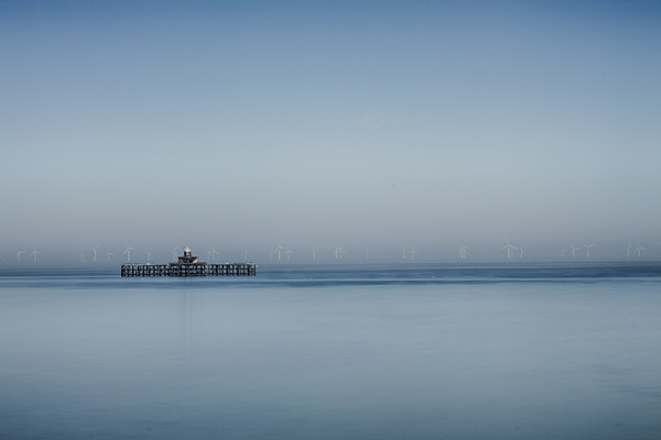 Herne Bay old pier Kent  Picture Board by David French