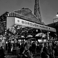 Buy canvas prints of Borough Market by David French
