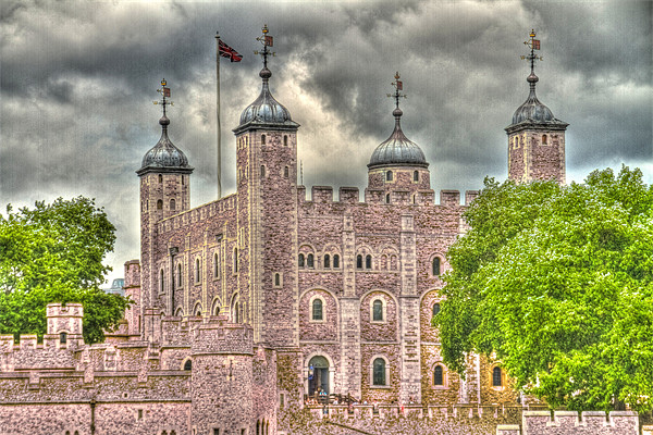 The Tower of London HDR Picture Board by David French