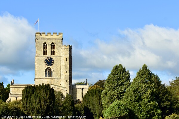 St Marys Church Oxfordshire  Picture Board by Julie Tattersfield