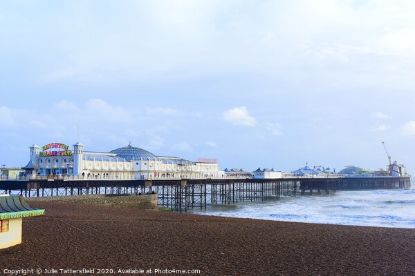 Brighton Pier in all its glory Picture Board by Julie Tattersfield